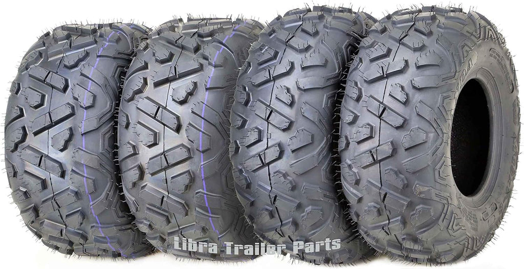Set 4 ATV Tires 24x8-12 & 25x11-10 6PR N957945
