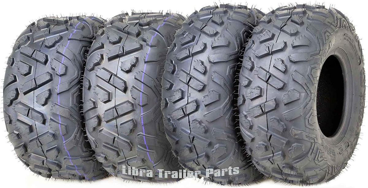 Set 4 ATV Tires 24x8-12 & 25x11-10 6PR N957945