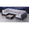 7 Piece Sectional Seating Group with Cushions C998475
