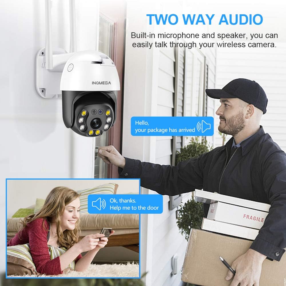 5MP PTZ WiFi Outdoor Security Camera N137196