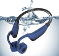 IPX8 Waterproof Bone Conduction Open Ear Headphones with 16G Memory Grey C289