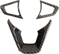 3PCS Carbon Fiber Steering Wheel Cover F943230