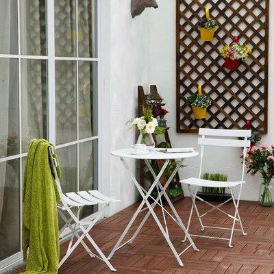 White Bistro Set L527830