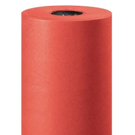 Red Kraft Paper Roll 50 lb. 36x22 x 720& R3395