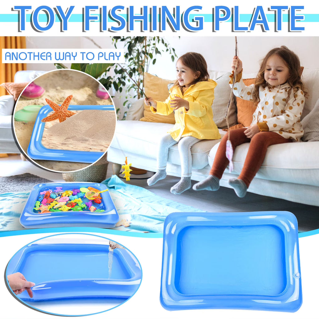Inflatable Sand Table Toy Sand Fishing Tray B306018