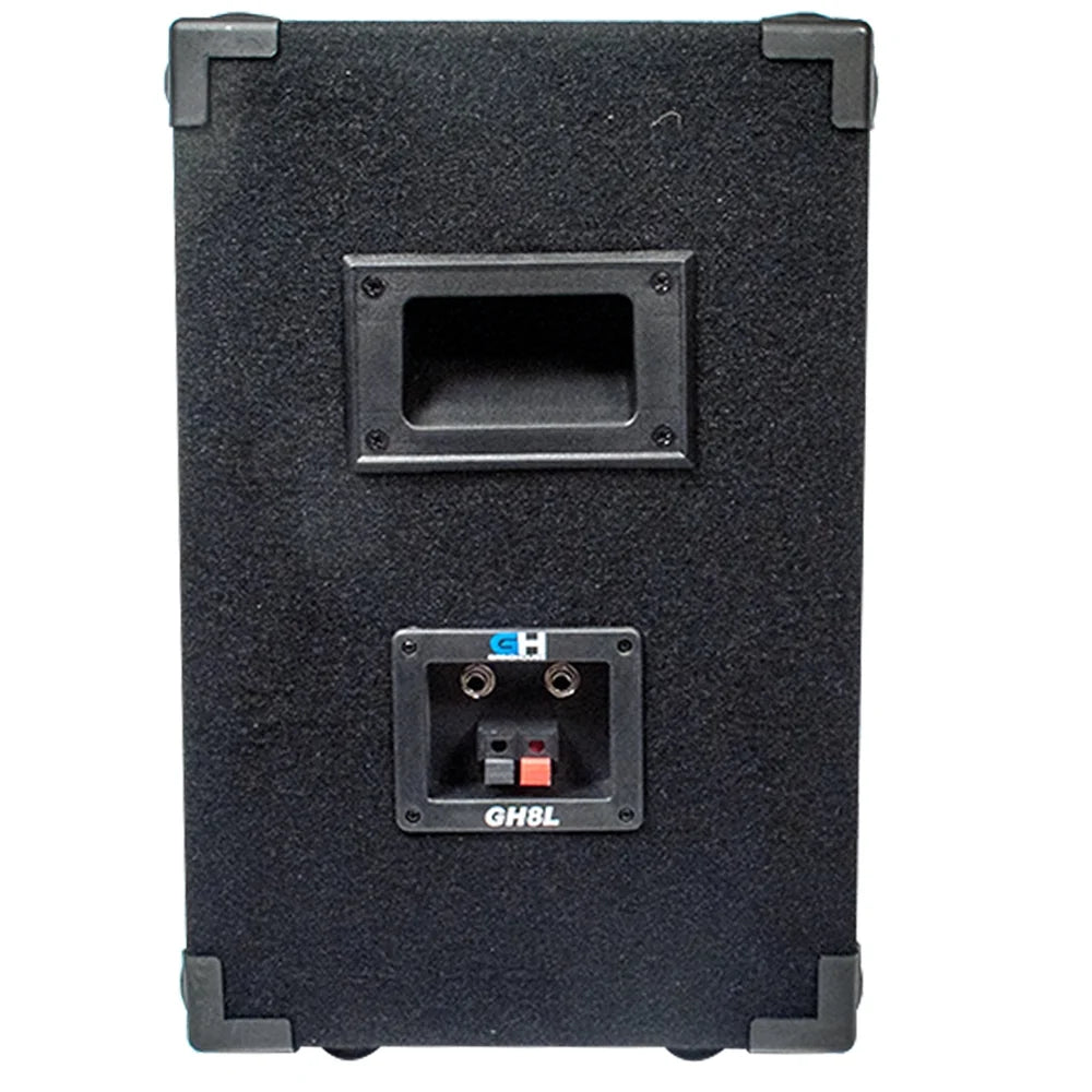 Pair of Passive 8 Inch 2-Way 500 Watt Loudspeaker Cabinets G16529