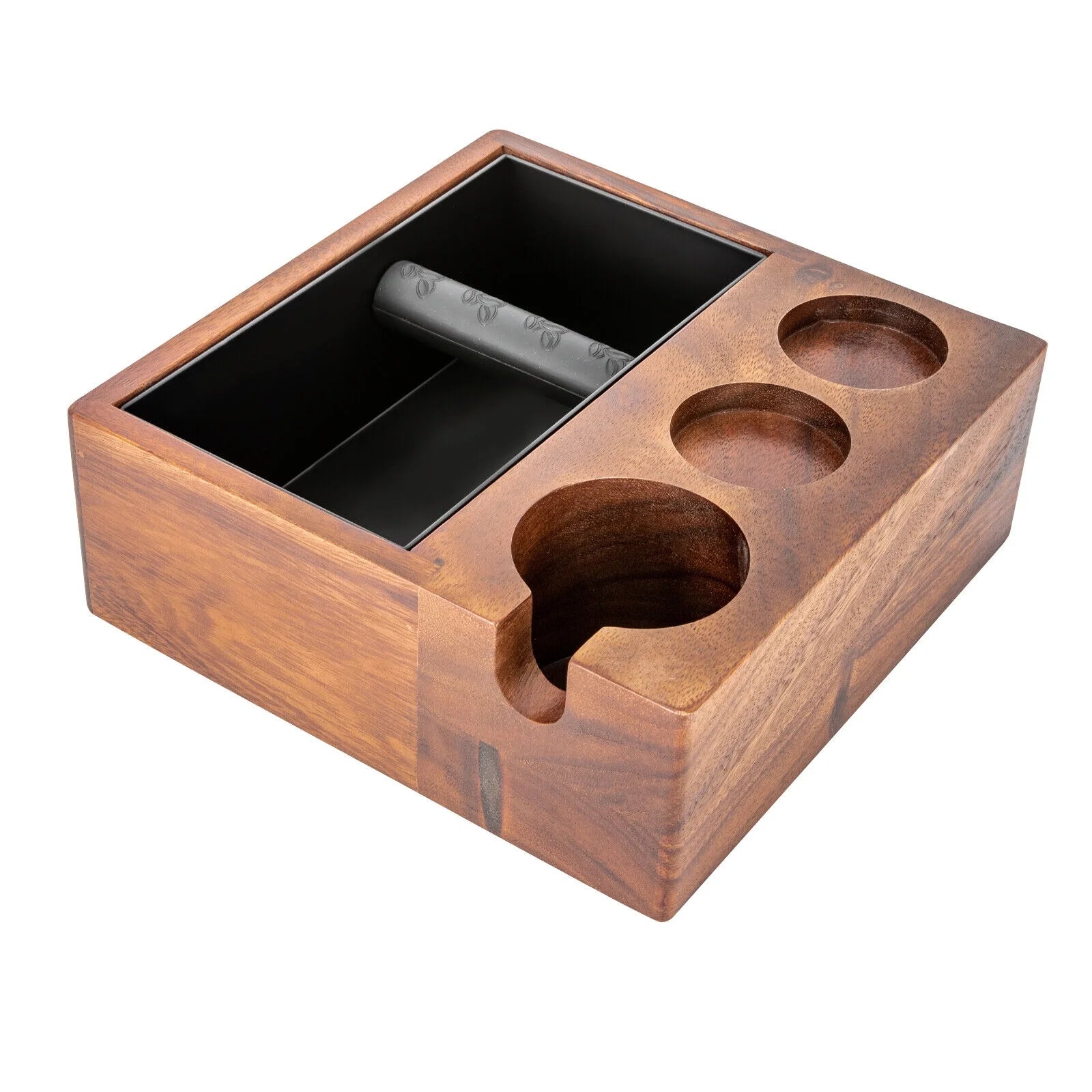 Knock Box Coffee Machine Accessories for 2.28inch Tamper Rectangular S432
