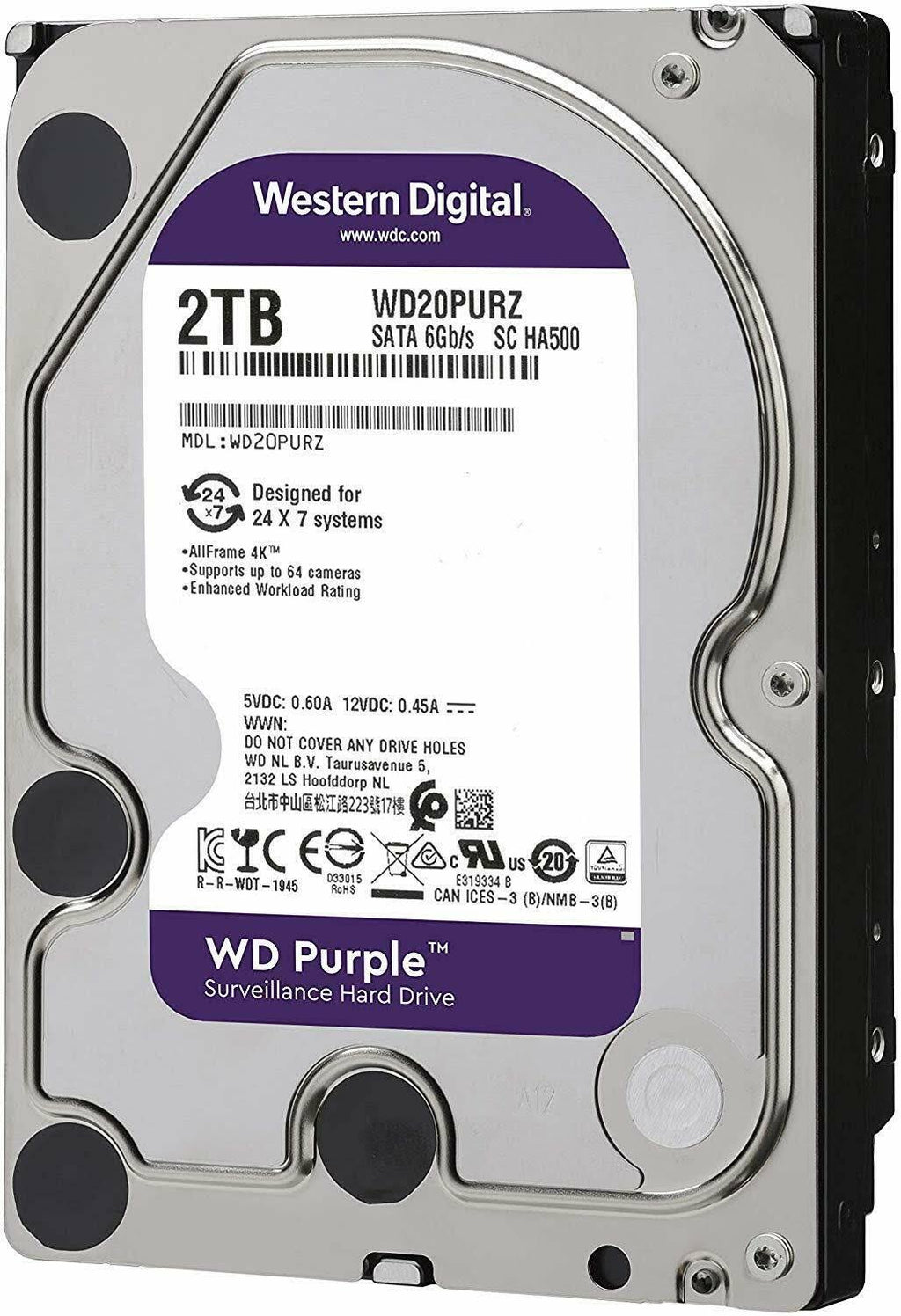 2TB 3.5 inch Surveillance Hard Drive B606401