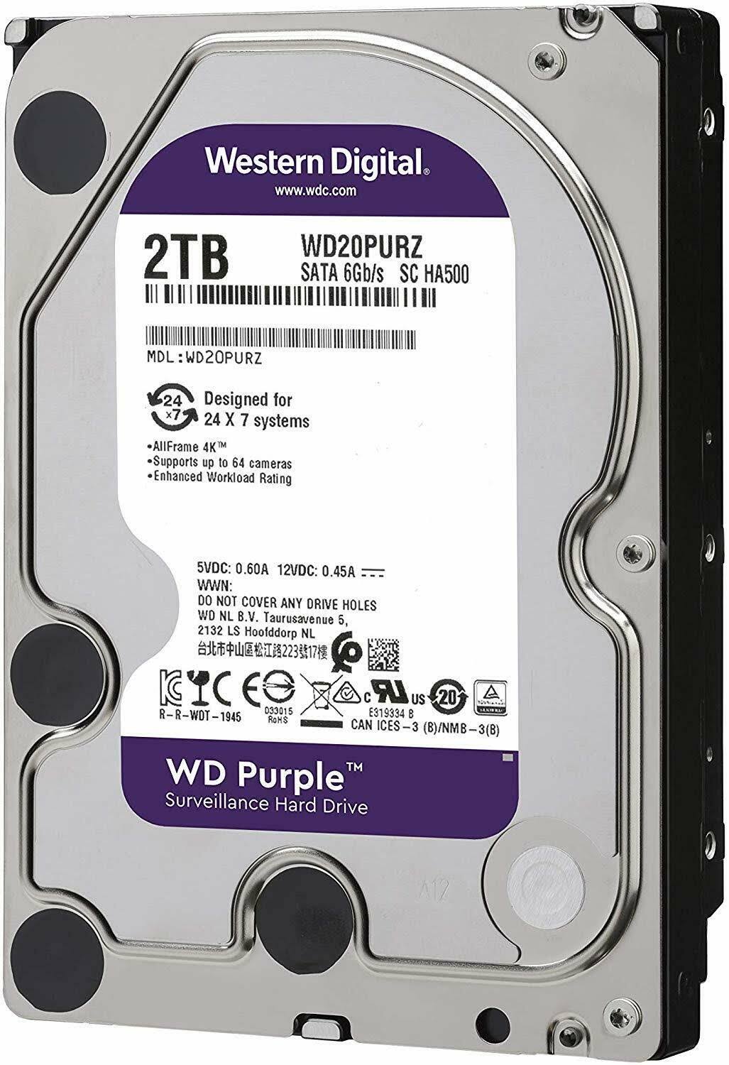 2TB 3.5 inch Surveillance Hard Drive B606401