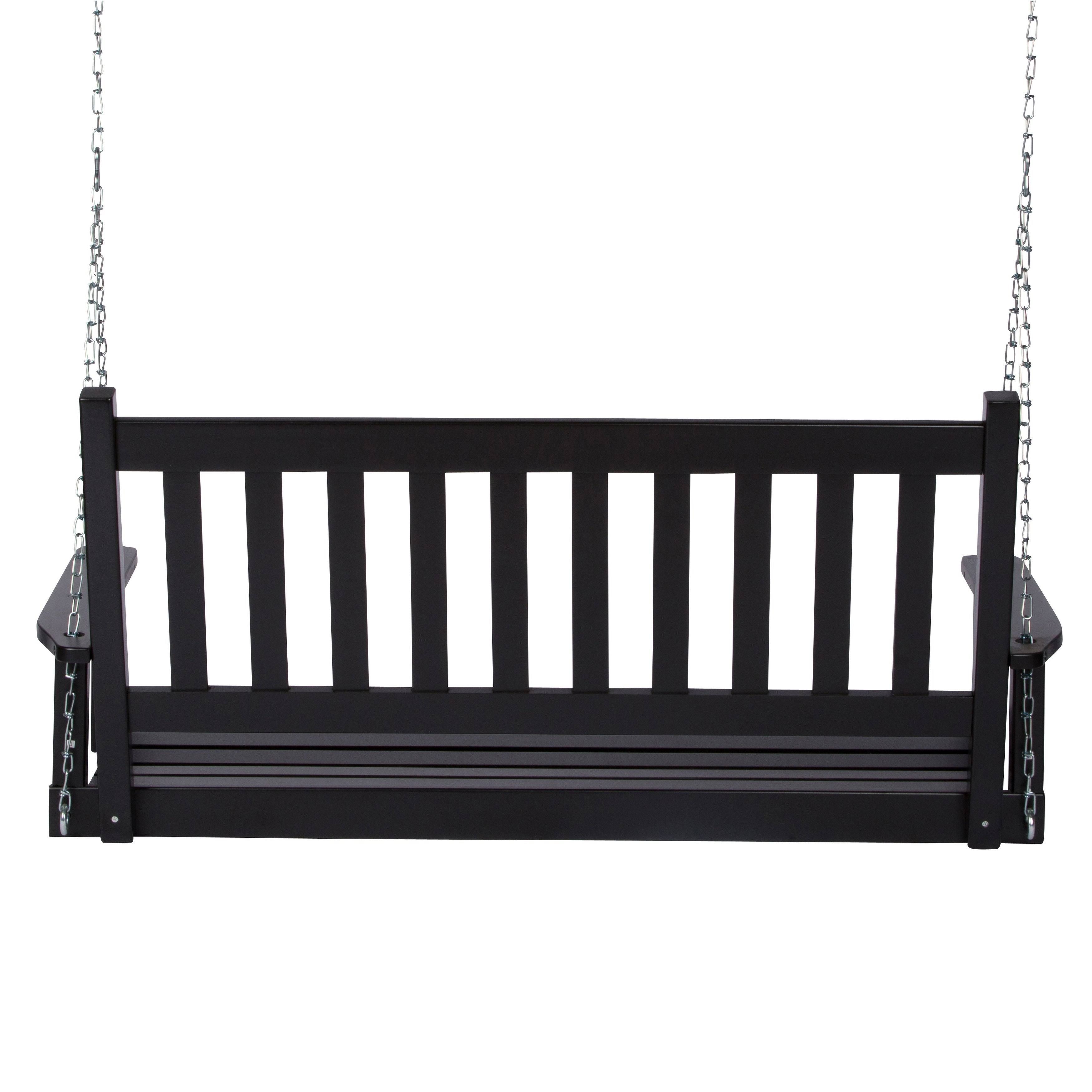 White Wood Porch Swing I87676