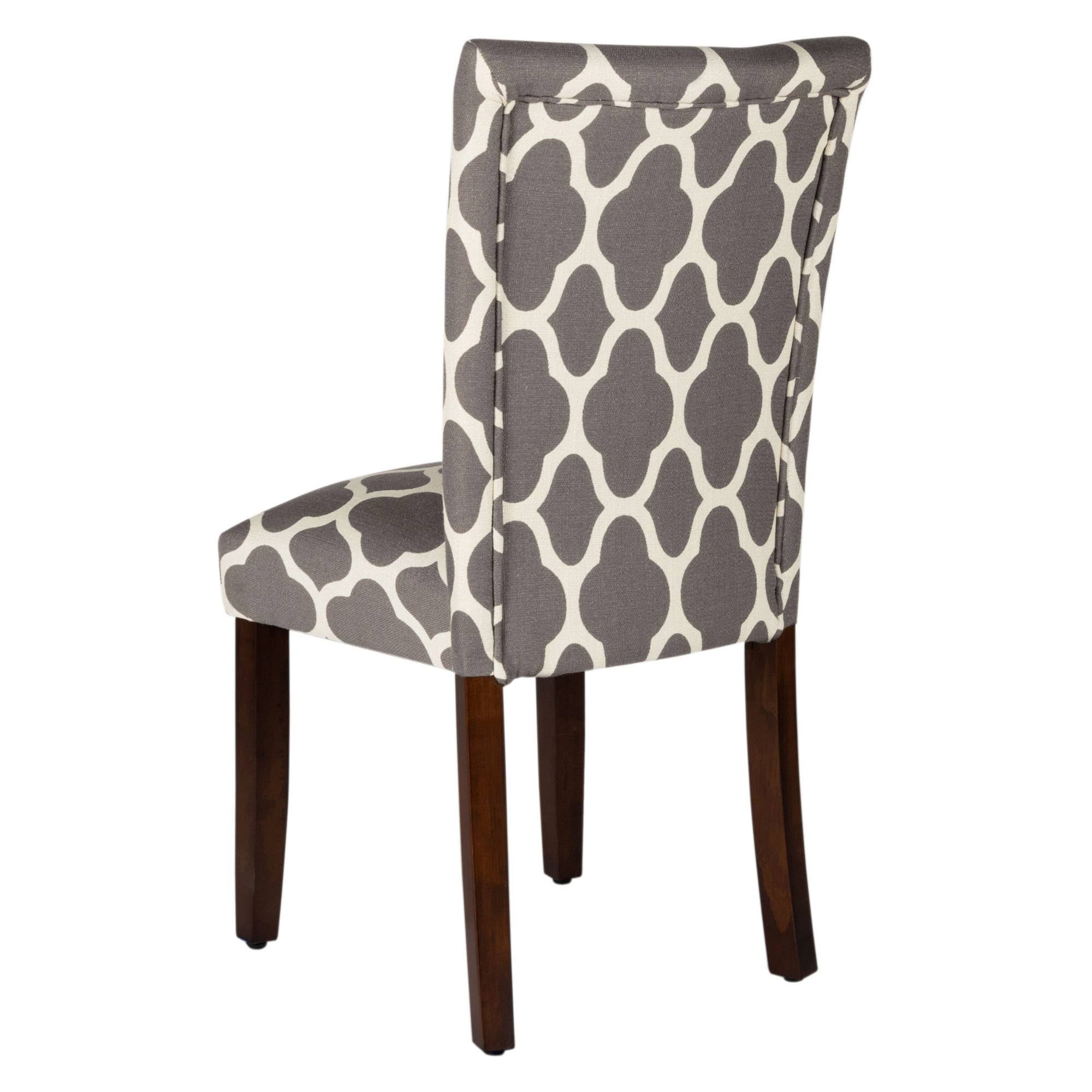 Gray Wood Dining Chair Set of 2 E4366