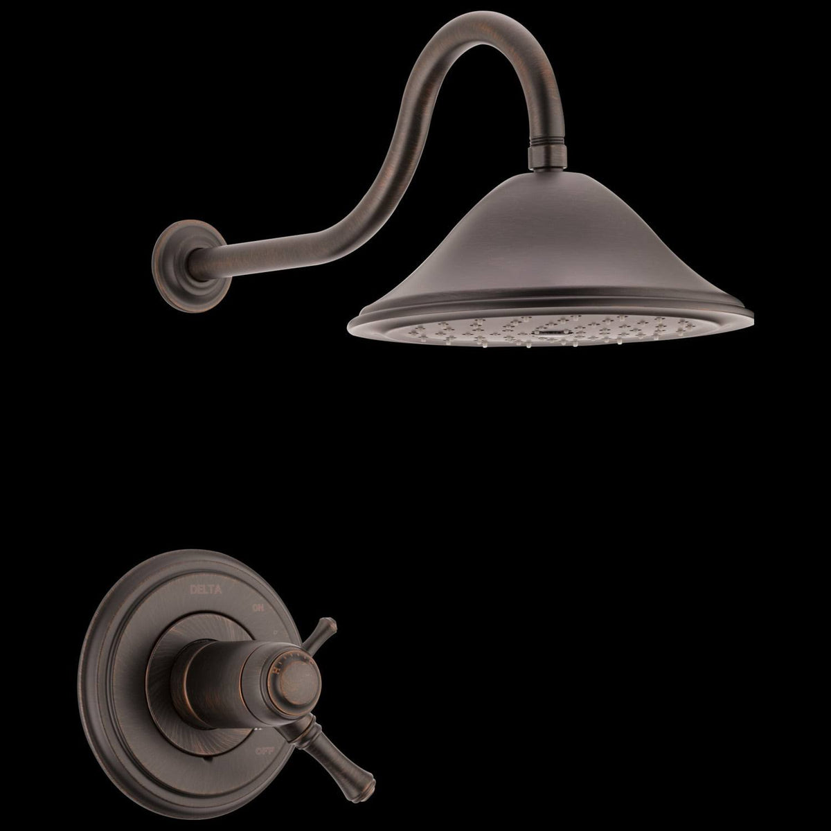 Venetian Bronze Shower Trim M643