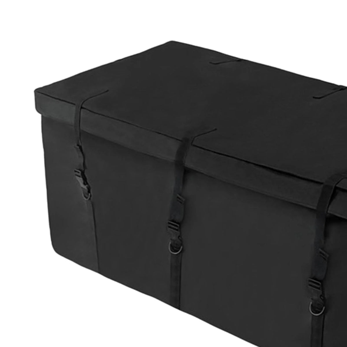 Waterproof Black Cargo Traveling Bag with Reinforced Straps and Zipper F405