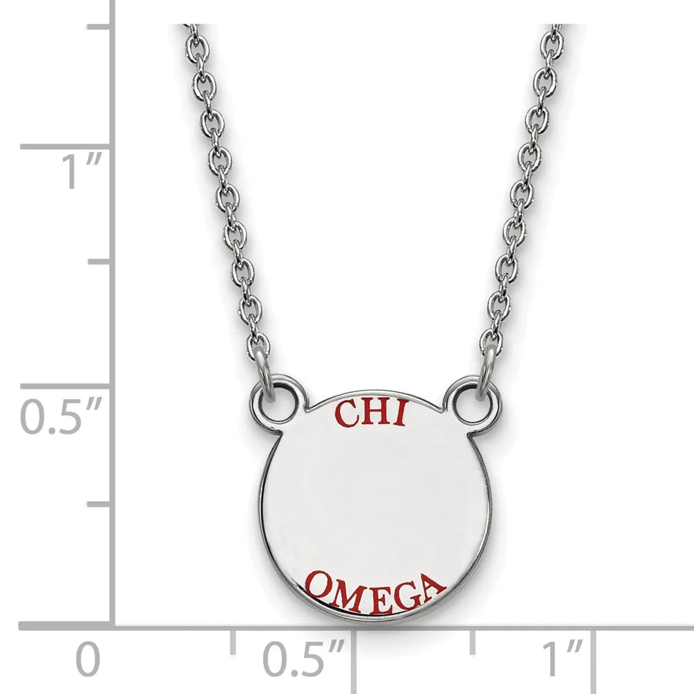 925 Sterling Silver Rh-plated LogoArt Pendant With Necklace; 18 inch R12219
