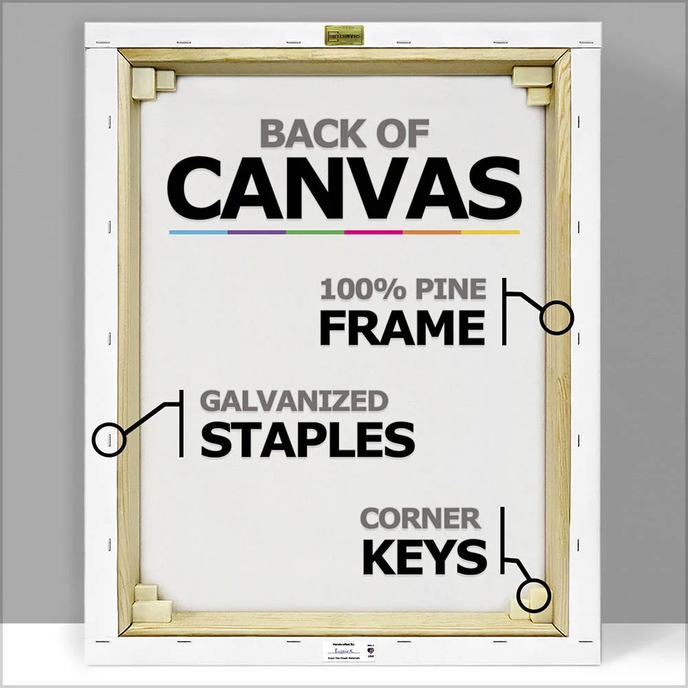 Rectangle Canvas Art Print 18" x 12" T27423