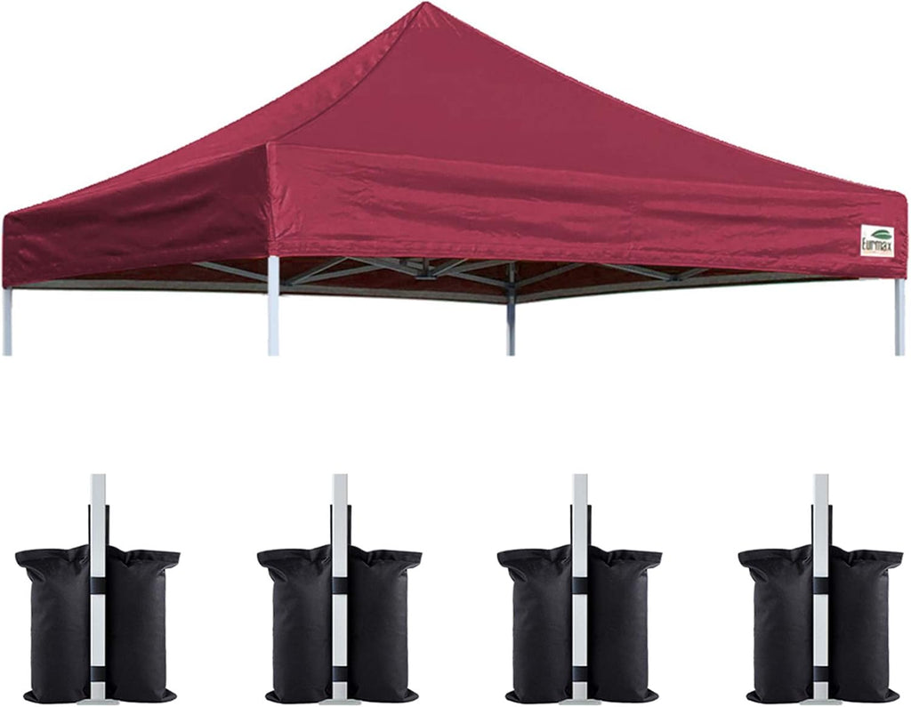 10x15 Red Pop Up Canopy Tent Cover Replacement Pack of 2 N495094