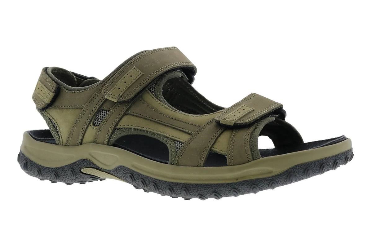 Olive Stretch Nubuck Men&s Shoes Z461526