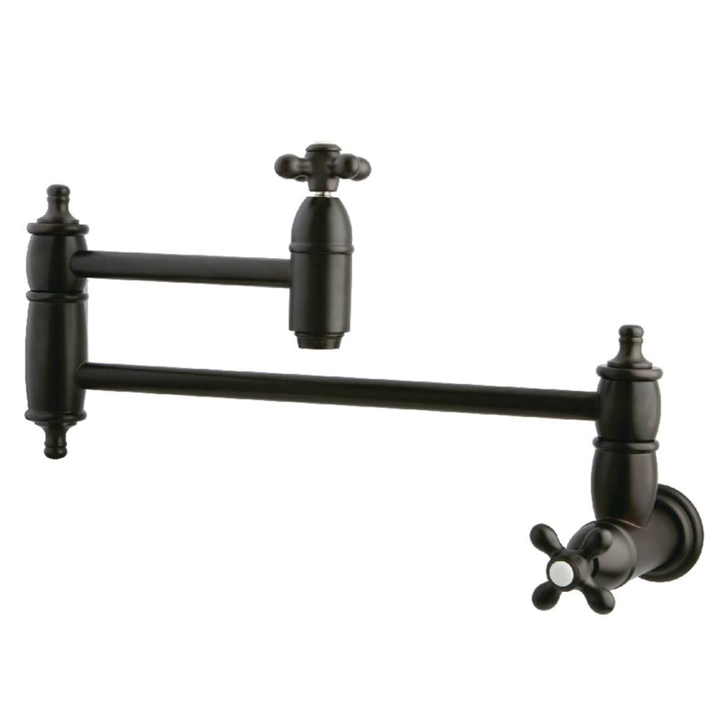 Oil Rubbed Bronze Wall Mount Pot Filler Kitchen Faucet Z792