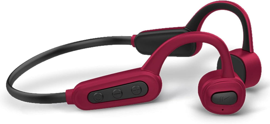 IPX8 Waterproof Bone Conduction Open Ear Headphones with 16G Memory Grey C289