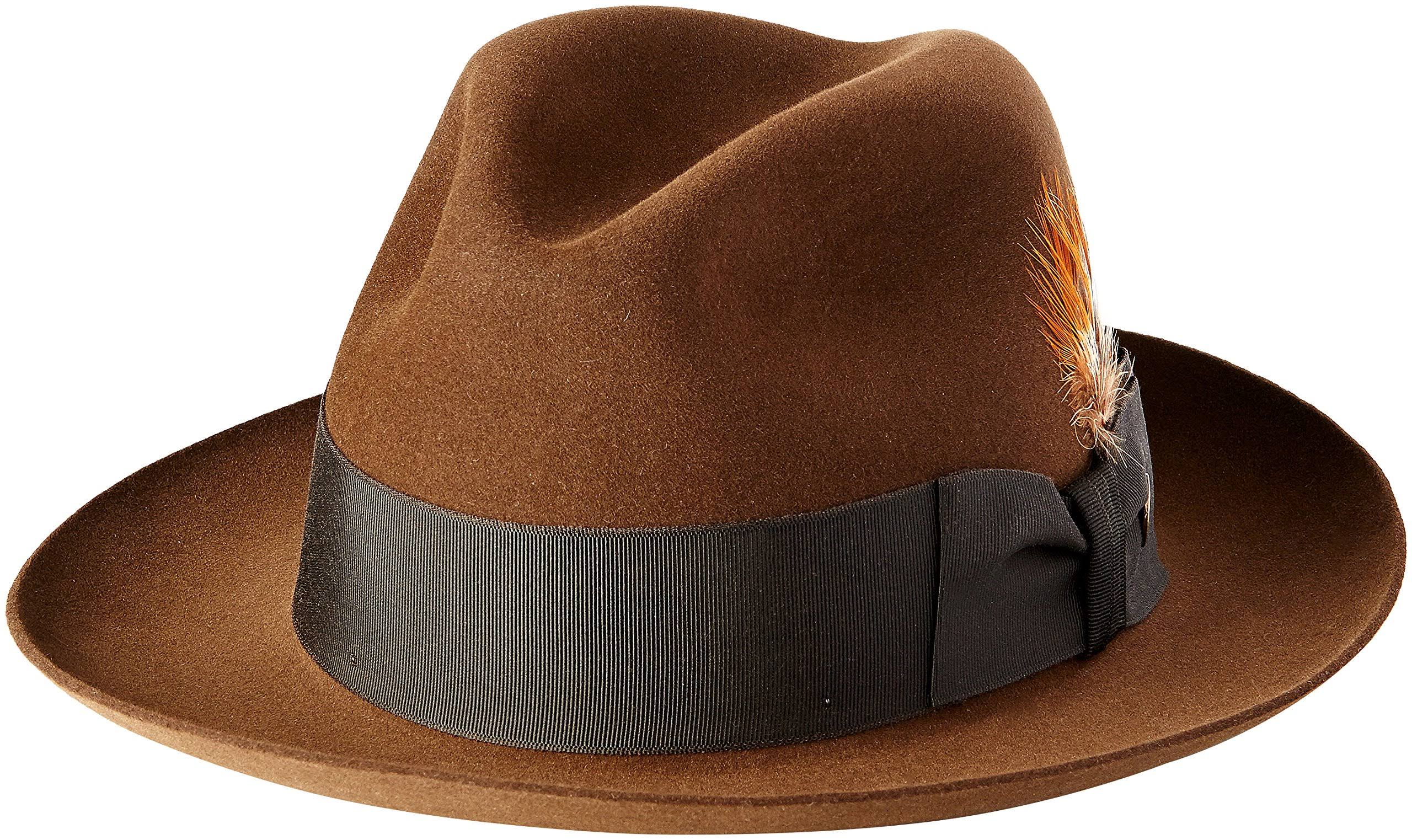 Mink Fur Felt Fedora Hat G313
