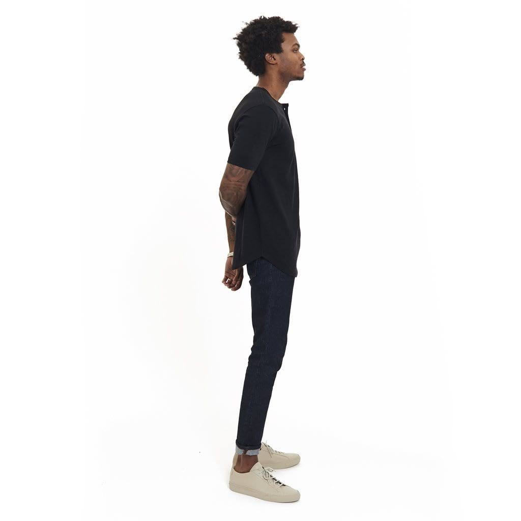 White Scallop Henley I786