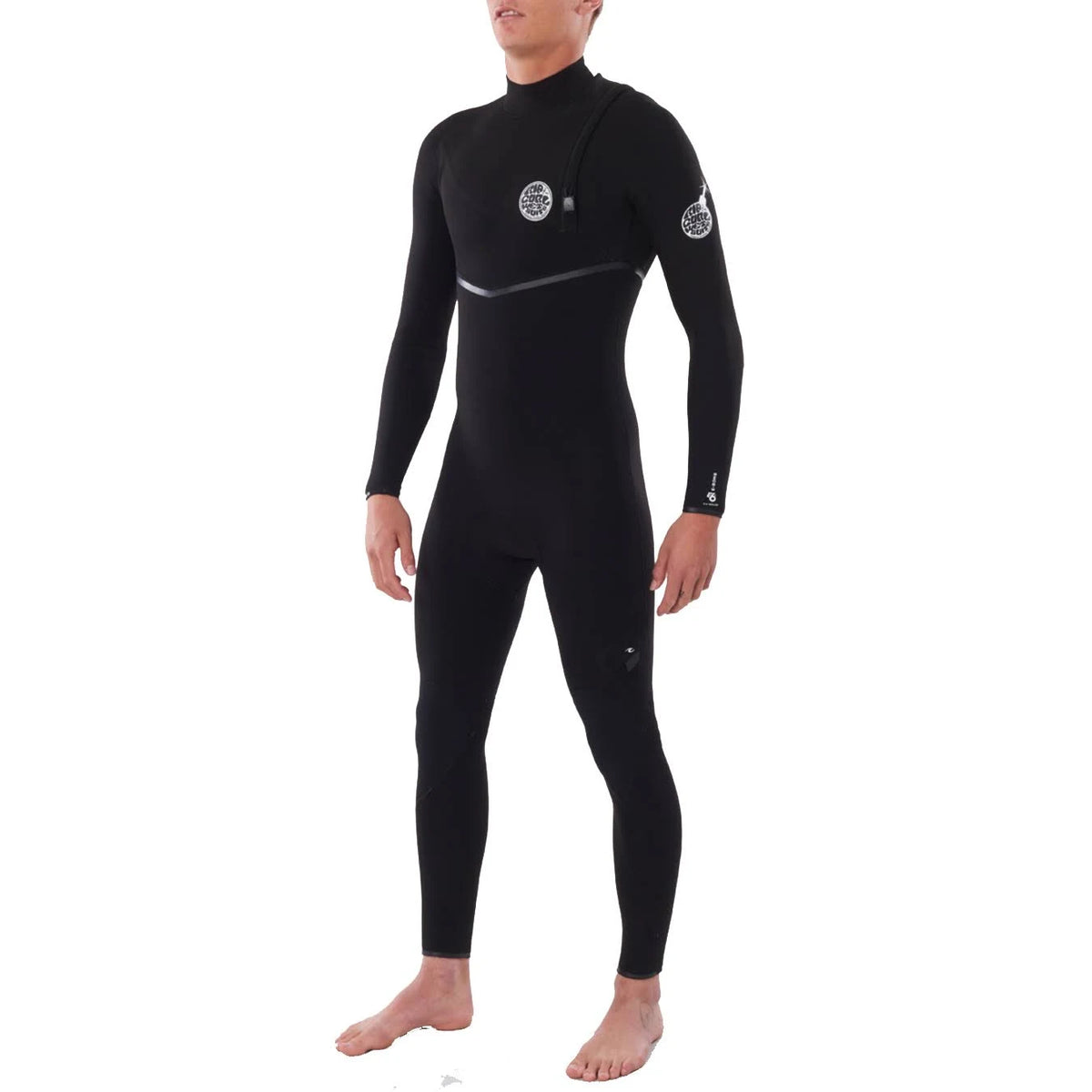 Black LS Zip Wetsuit G48383