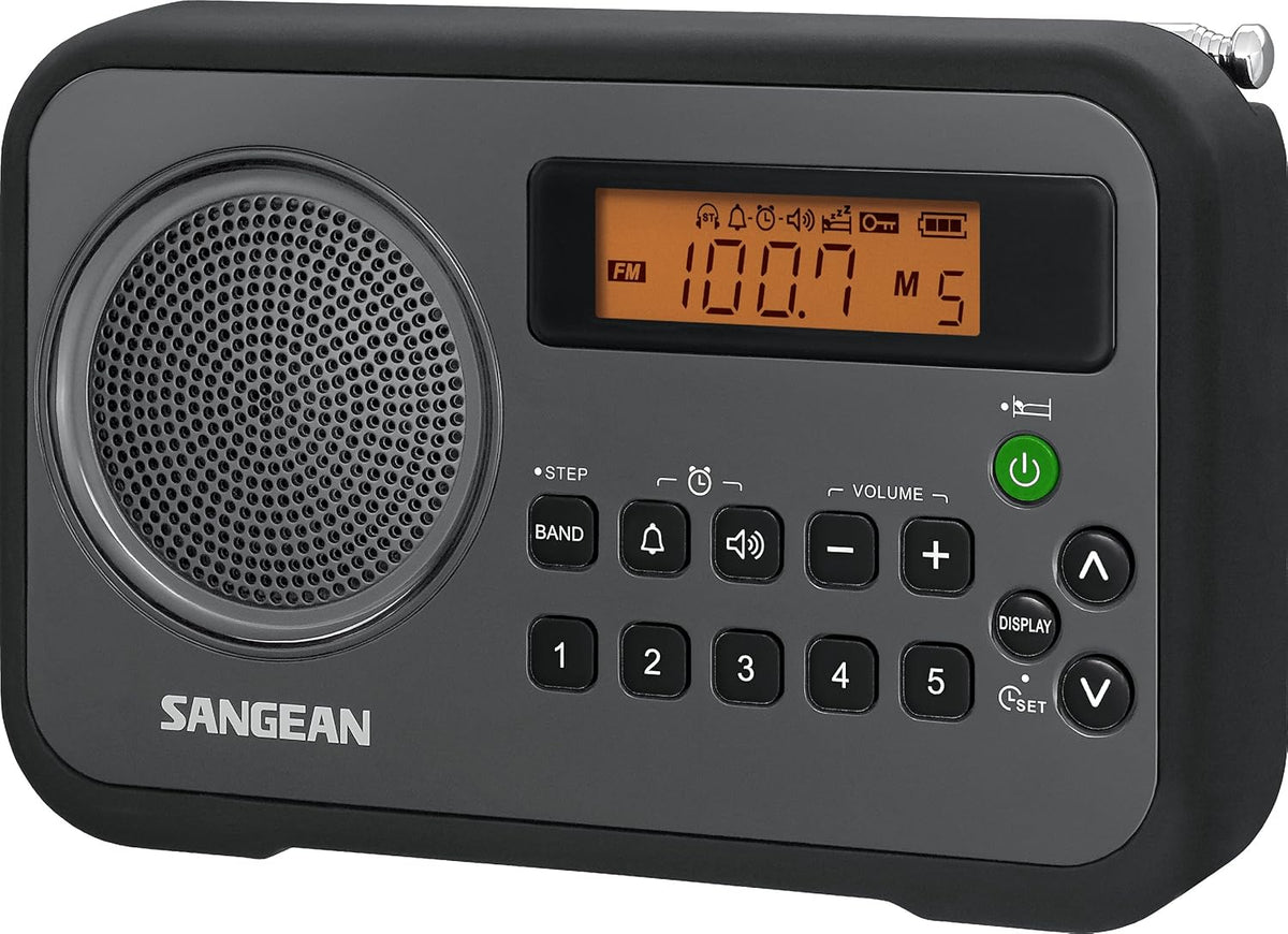 AM/FM Portable Digital Radio Pack of 2 E103
