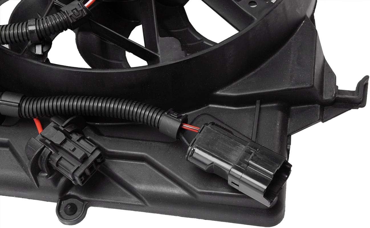 Dual Radiator Cooling Fan Motor Assembly for Ford Focus O117