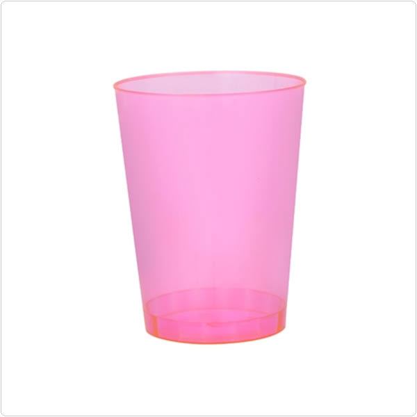 10 oz Clear Round Plastic Tumblers, Pack of 20 O384