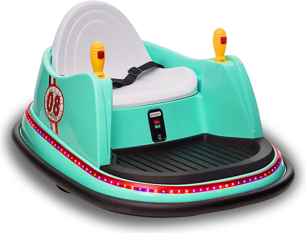 Pink 6V Battery Powered Ride on Bumper Car with Remote Control X98169