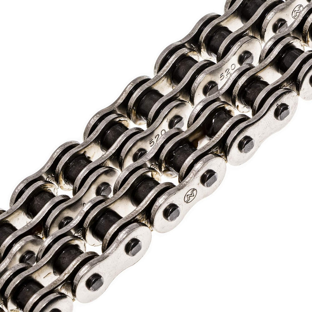 Drive Sprocket Chain Combo, 13 Tooth Front 40 Tooth Rear 520NZ Standard 88 Links Pack of 2 M127615