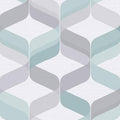 Retro Aqua Wallpaper B85672