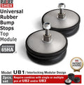 Pack of 2 Rubber Front Rear Bump Stop for Truck and RV Suspension K4617