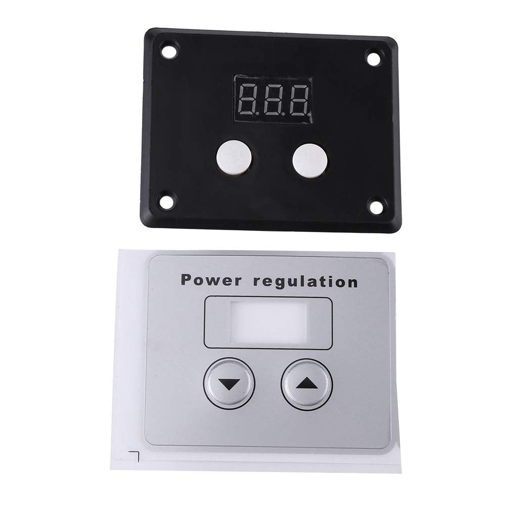 10000W SCR Digital Voltage Regulator AC 220V 80A Pack of 2 E18749