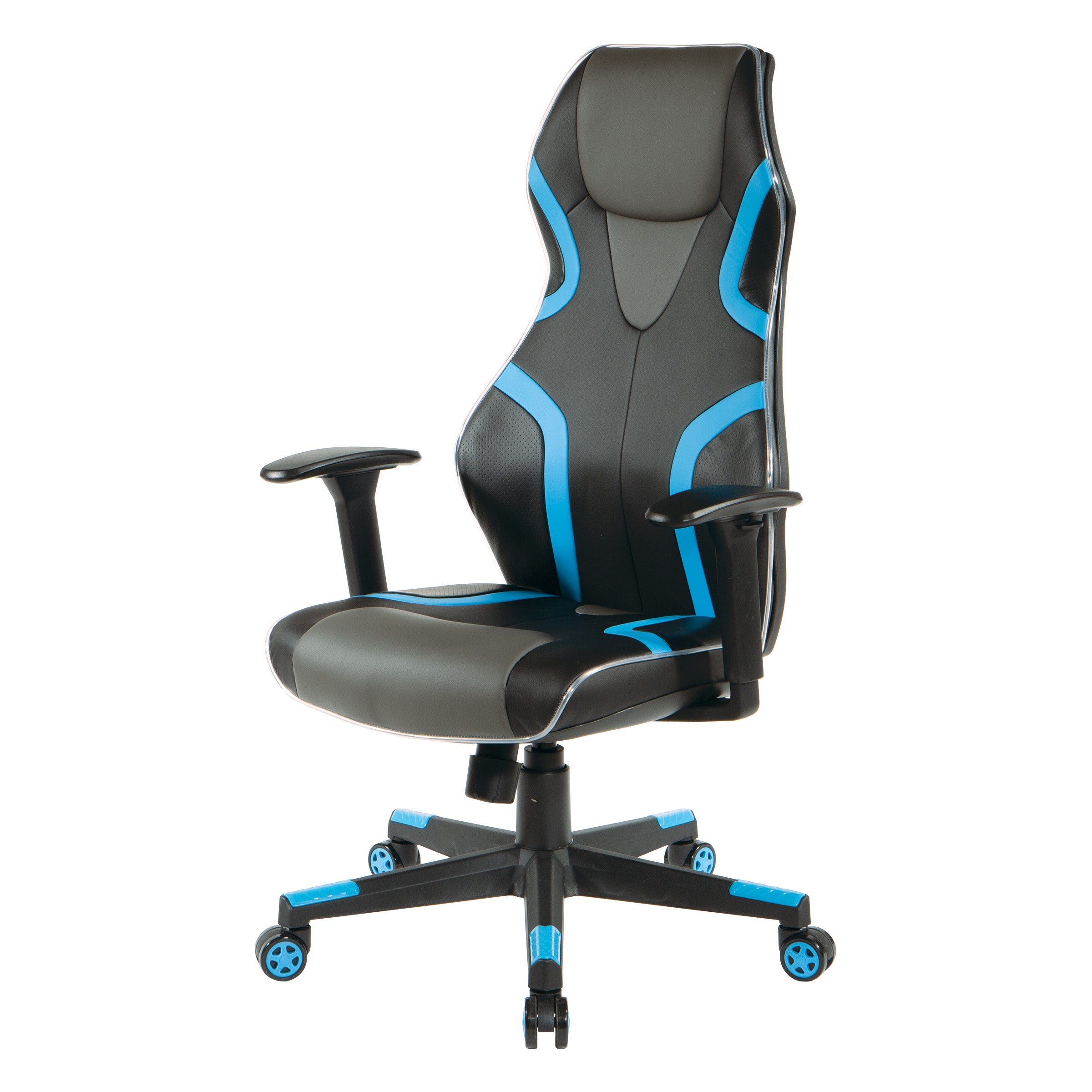 Gray Adjustable Swivel Gaming Chair E450