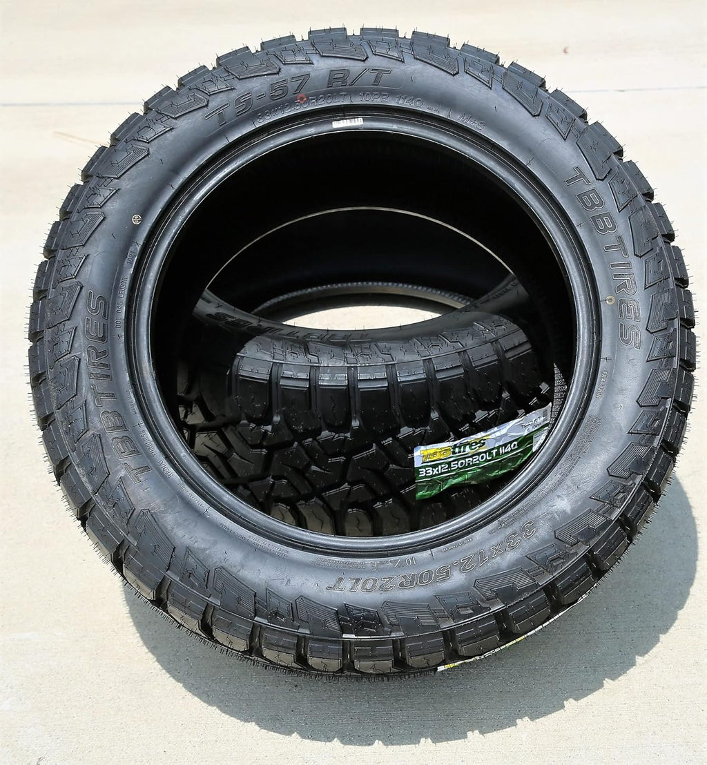All-Terrain Mud Off-Road Light Truck Radial Tire 33X12.50R20LT 10-Ply BSW K7481