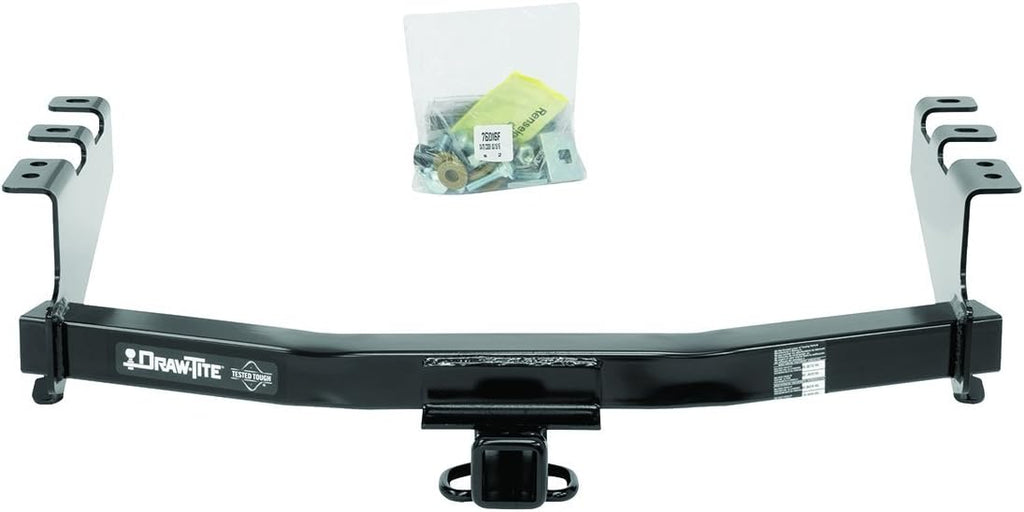 Class 4 Trailer Hitch, 2 Inch Receiver, Black Q5097