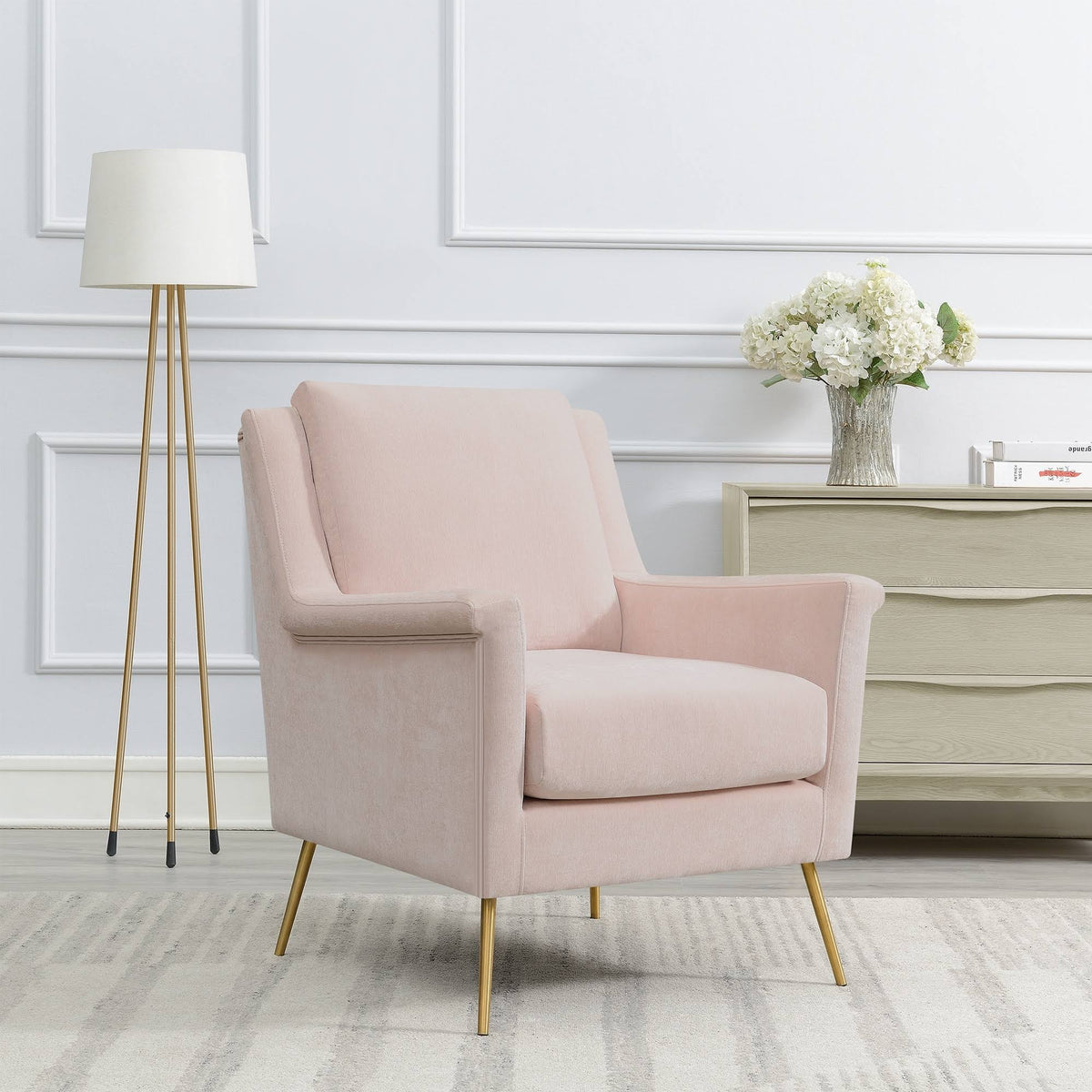 Blush Accent Chair S6009