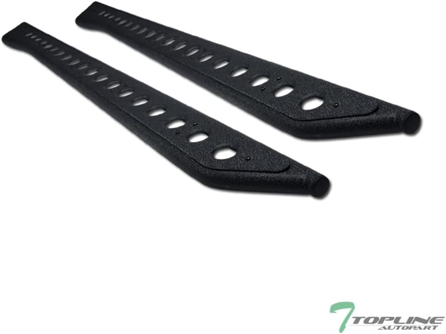 Textured Black Rock Slider Side Step Rail Nerf Bars Q83902