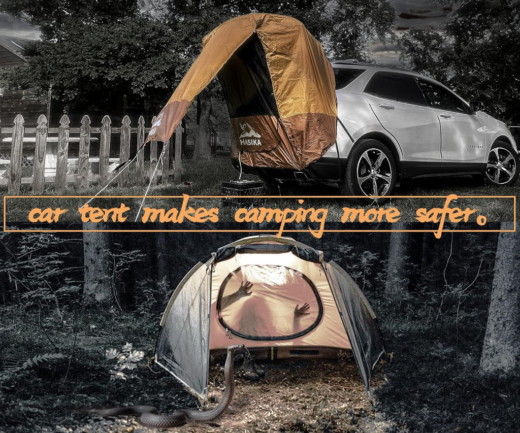 Yellow Waterproof Awning Tent T5450