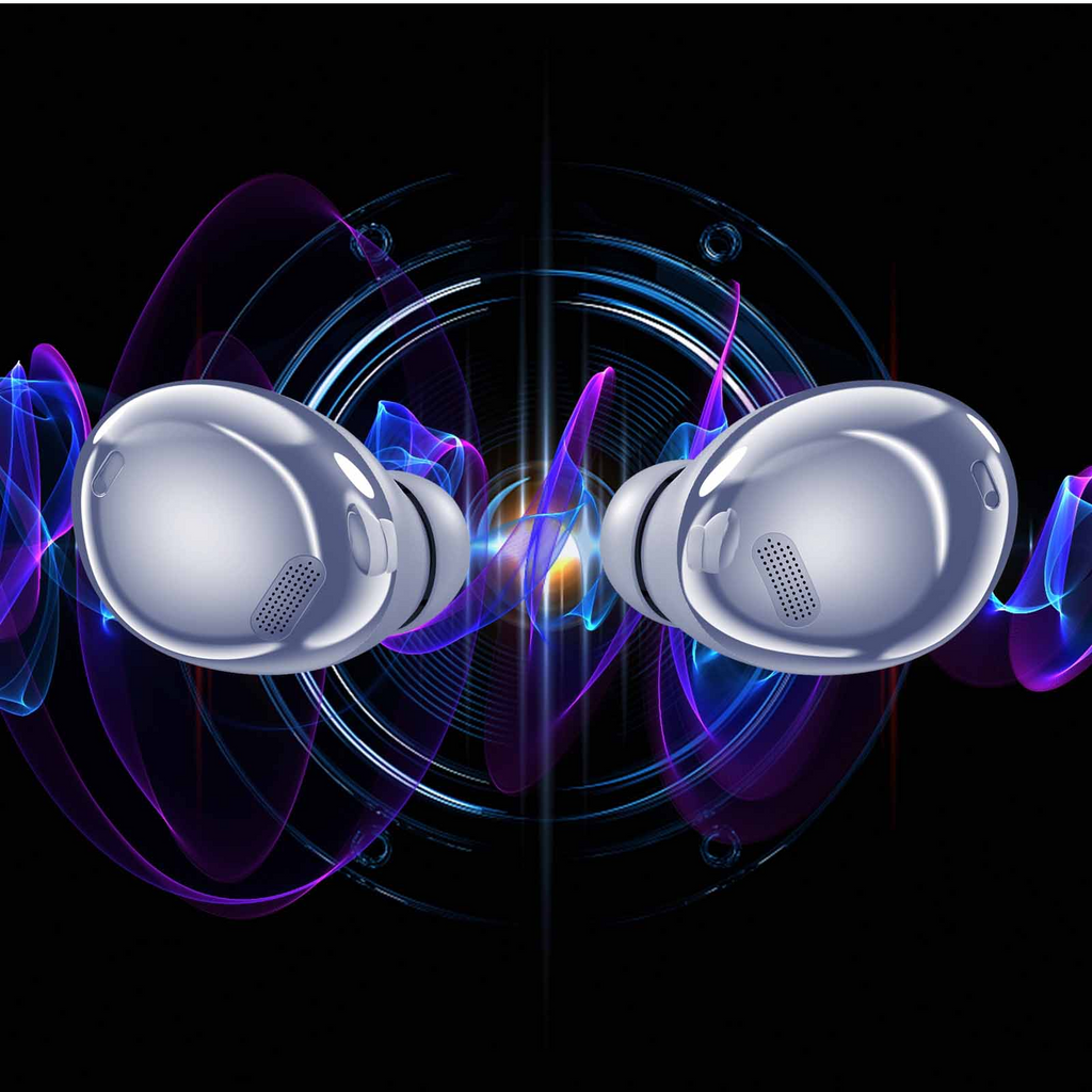 Purple True Wireless Earbuds with Active Noise Cancelling M49002