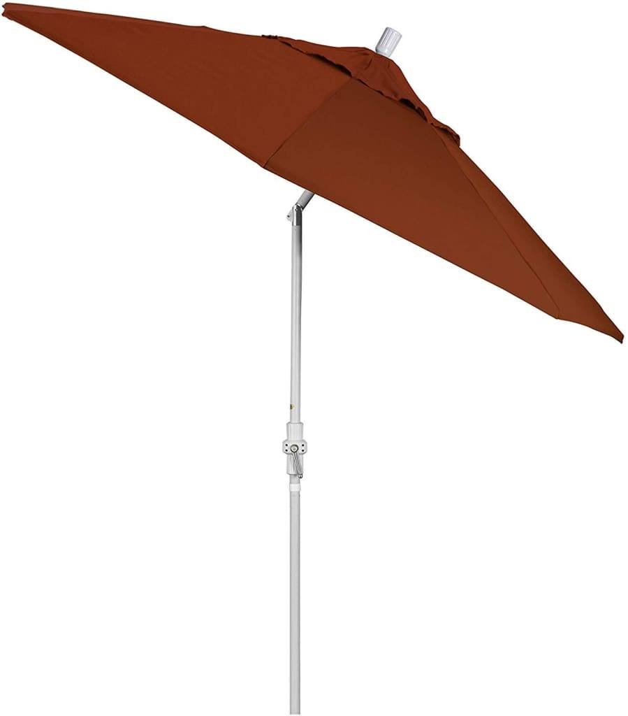 9 ft. Fiberglass Market Umbrella Collar Tilt I7545