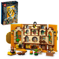 LEGO Harry Potter Hufflepuff House Banner 76412 - Hogwarts Castle Common Room Toy or Wall Decoration, Set with 3 Minifigures and Mandrake, Collectible Travel Toys, Great Gift for Boys, Girls, or Kids G170