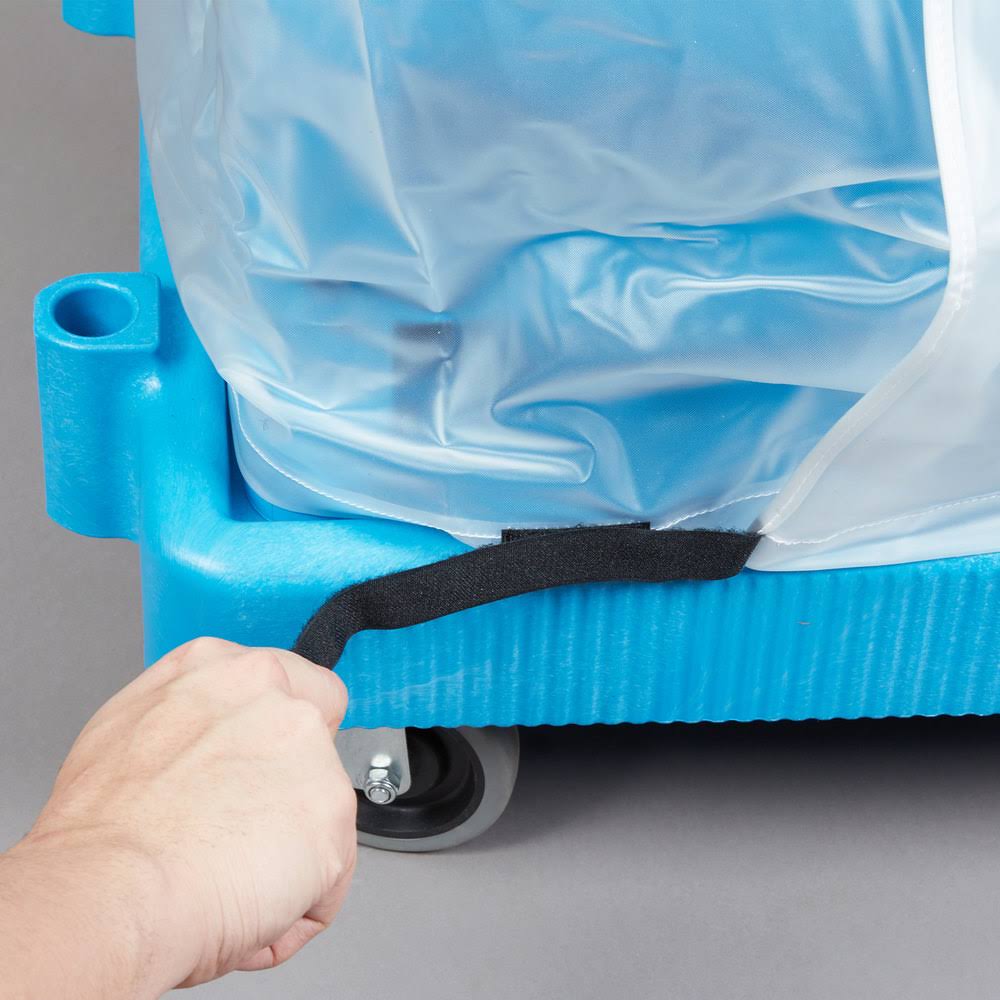 36" Clear Glass Rack Dust Cover R12514