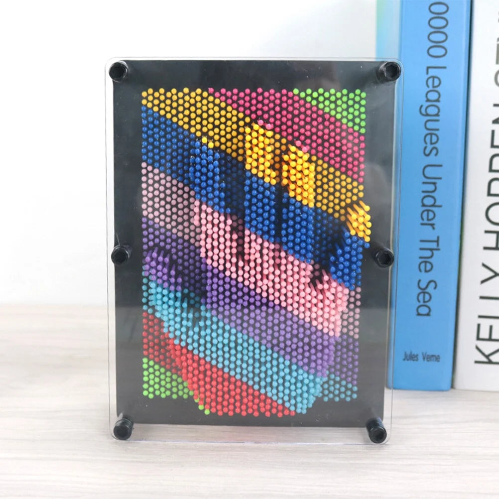 Plastic 3D Pin Art Handprint Toy D6921