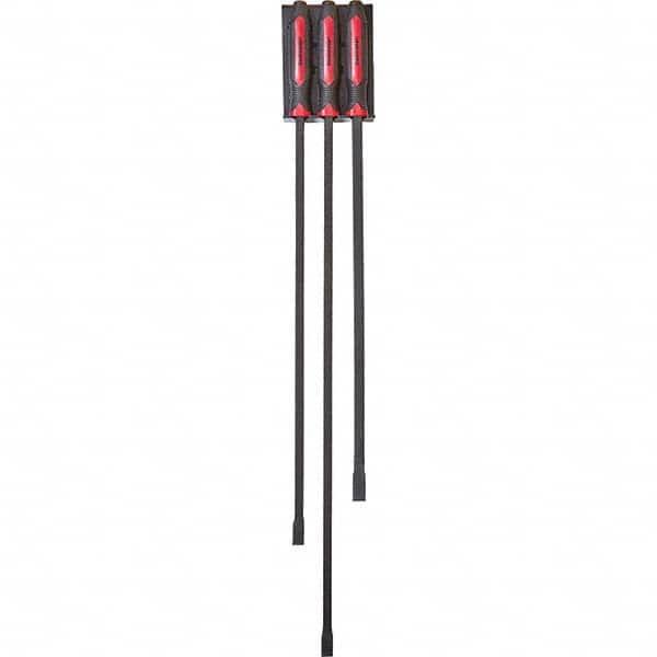 3-Piece HD Pry Bar Set and Rack K29782