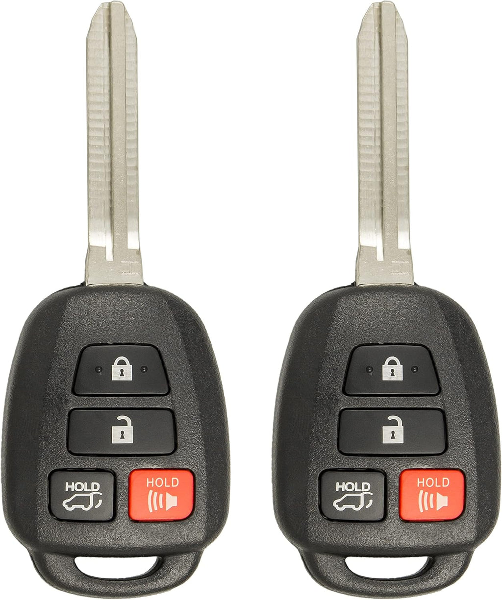 Keyless Entry Remote Key Fob with Trunk Release (2 Pack) Q712