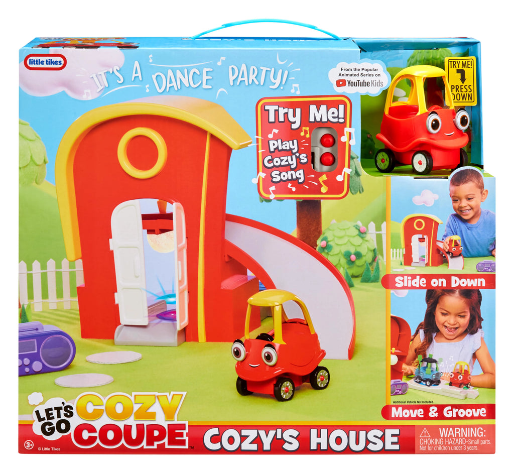 Musical Playset with Lights and Sounds and Mini Push and Play Vehicle X62374
