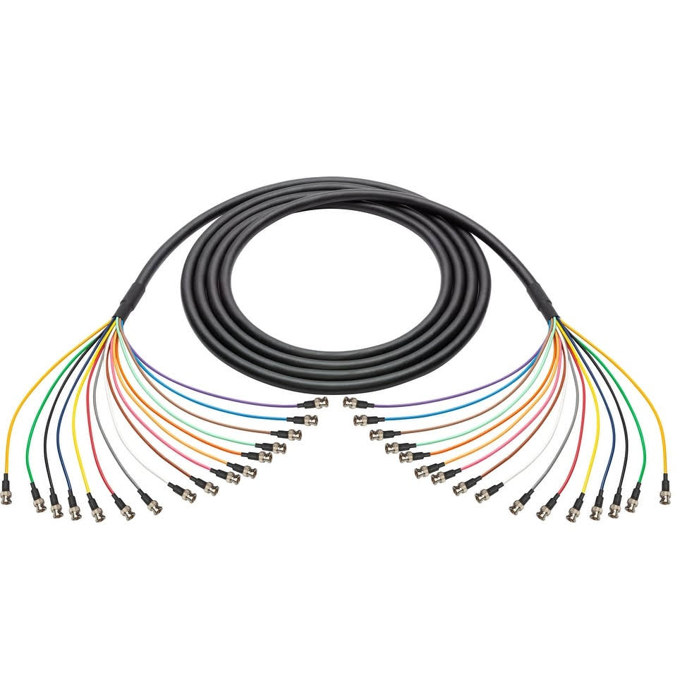 3G/HD-SDI 16-Channel BNC Snake Cable - 3 Foot S285