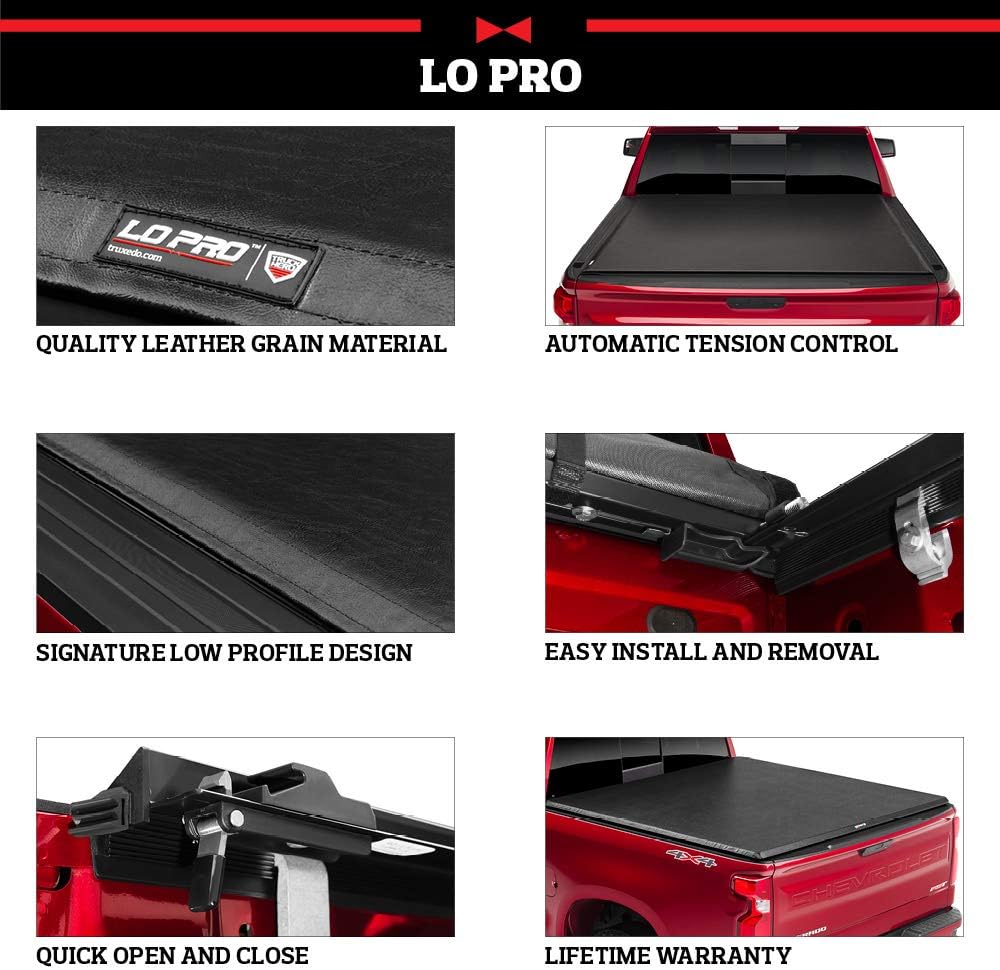 Soft Roll Up Truck Bed Tonneau Cover K3272